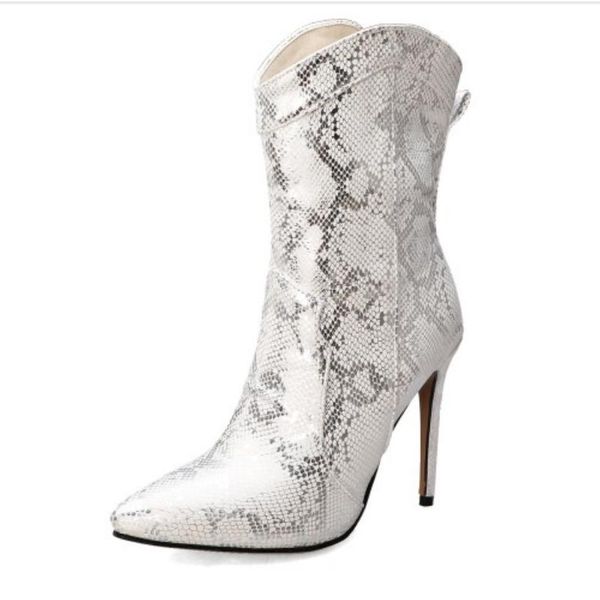 boots fanyuan women ankle slip on autumn winter high heels pointed toe snake party wedding shoes woman, Black
boots fanyuan women ankle slip on autumn winter high heels pointed toe snake party wedding shoes woman, Black
