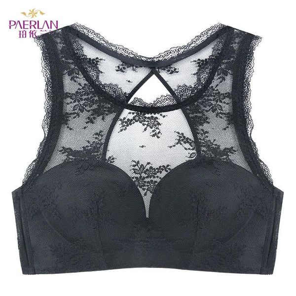 bras paerlan beauty back cutout underwear one-piece seamless lace sleep adjustable shoulder strap bra female, Red;black
bras paerlan beauty back cutout underwear one-piece seamless lace sleep adjustable shoulder strap bra female, Red;black