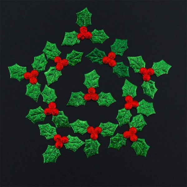 christmas decorations 100pcs table decoration holly berries leaves appliques stick on diy
christmas decorations 100pcs table decoration holly berries leaves appliques stick on diy