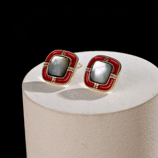70% off luxury jewelry s925 silver needle personalized red oil dripping cat's eye stone earrings niche design women's fashion desi, Golden;silver
70% off luxury jewelry s925 silver needle personalized red oil dripping cat's eye stone earrings niche design women's fashion desi, Golden;silver