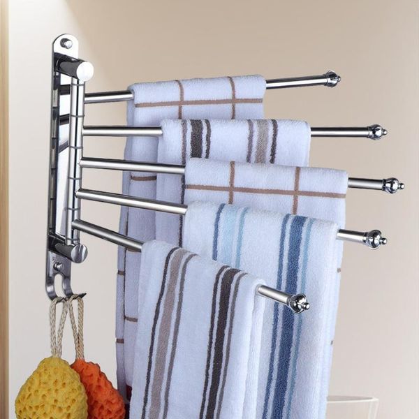 towel racks stainless steel 180° swivel hanger bathroom bar with hook space saving wall mount rotating rail
towel racks stainless steel 180° swivel hanger bathroom bar with hook space saving wall mount rotating rail