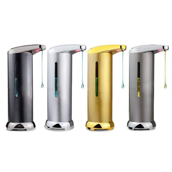 stainless steel intelligent automatic induction soap dispenser smart infrared sensor touchless liquid dispensers storage bottles & jars
stainless steel intelligent automatic induction soap dispenser smart infrared sensor touchless liquid dispensers storage bottles & jars
