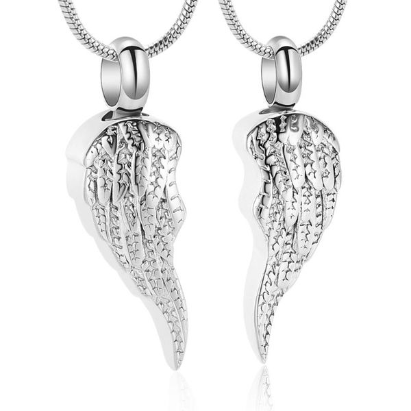 pendant necklaces angel wing ashes cremation jewelry urn necklace keepsakes memorial lockets for - left and right, Silver
pendant necklaces angel wing ashes cremation jewelry urn necklace keepsakes memorial lockets for - left and right, Silver
