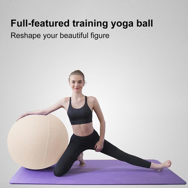 durable linen yoga ball cover protective with bottom ring portable accessories for fitness gym workout balls
durable linen yoga ball cover protective with bottom ring portable accessories for fitness gym workout balls