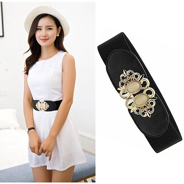 belts jxqbsydk brand corset gemstone decoration diamond buckle fashion for women 6cm wide elastic, Black;brown
belts jxqbsydk brand corset gemstone decoration diamond buckle fashion for women 6cm wide elastic, Black;brown