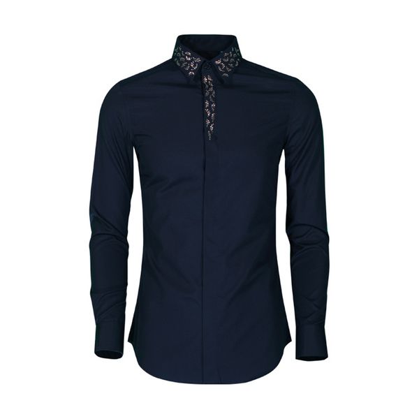 tee shirt shirt brand men shirt crystal collar design solid color long sleeve camisas masculina casual slim business male shirts plus size, White;black
tee shirt shirt brand men shirt crystal collar design solid color long sleeve camisas masculina casual slim business male shirts plus size, White;black