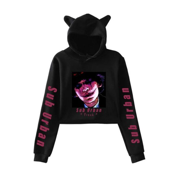 men's hoodies & sweatshirts fashion sub urban printed cat ears hoodie girl long sleeve hooded pullover short casual trendy children, Black
men's hoodies & sweatshirts fashion sub urban printed cat ears hoodie girl long sleeve hooded pullover short casual trendy children, Black