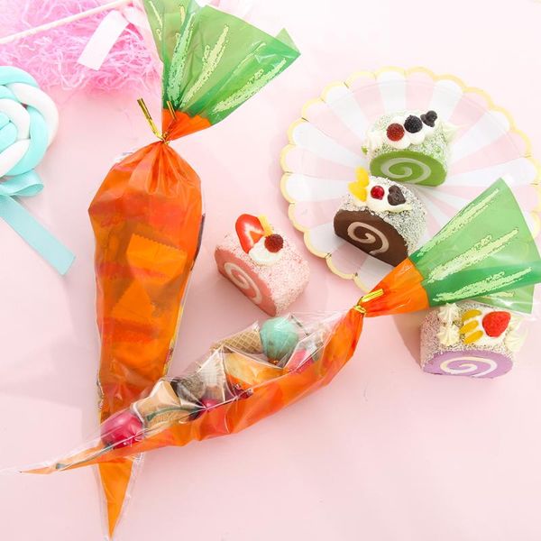 gift wrap 20pcs carrot clear plastic cone bags valentine's day easter cellophane candy popcorn party decor supplies
gift wrap 20pcs carrot clear plastic cone bags valentine's day easter cellophane candy popcorn party decor supplies