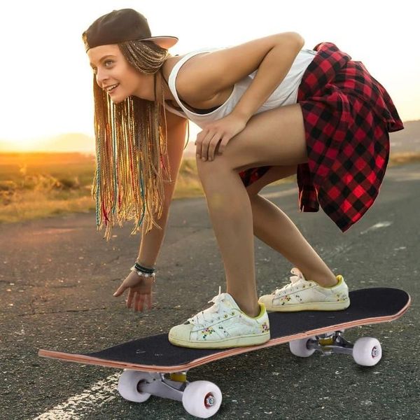 skateboarding solid color skateboard teenager four wheel brush street board marple longboard for boy girl child outdoor skatboarding
skateboarding solid color skateboard teenager four wheel brush street board marple longboard for boy girl child outdoor skatboarding