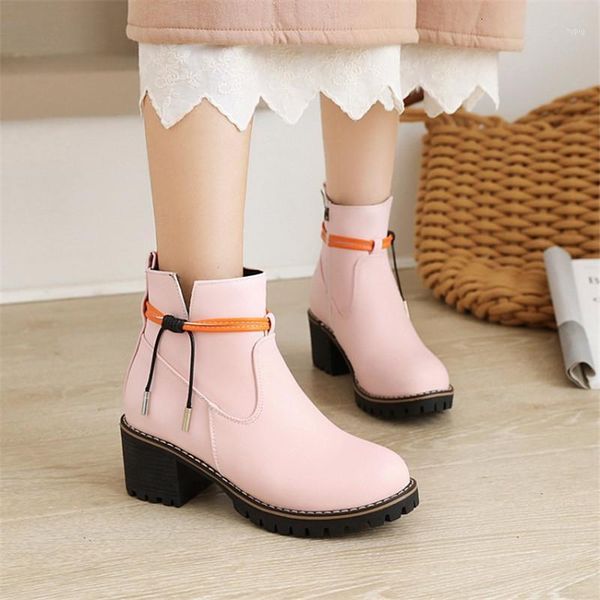 boots pxelena plus size 34-44 women ankle chunk block high heels winter warm shoes zip round toe pink punk rock gothic boot1 m50j, Black
boots pxelena plus size 34-44 women ankle chunk block high heels winter warm shoes zip round toe pink punk rock gothic boot1 m50j, Black