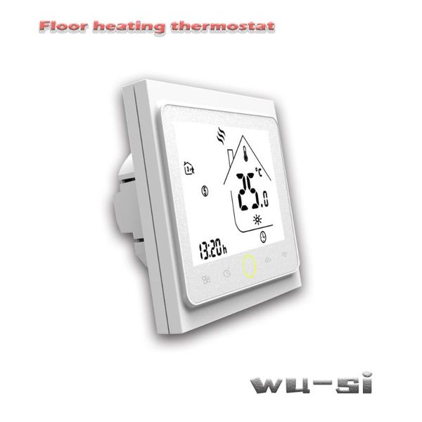 smart home control 24vac,95~240vac thermostat for underfloor warm system works developed to on/off electric actuator
smart home control 24vac,95~240vac thermostat for underfloor warm system works developed to on/off electric actuator