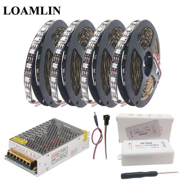 strips ws2812b ws2812 30leds/m 60leds/m rgb led strip,sp105e bluetooth controller dc5v power supply adapter kit
strips ws2812b ws2812 30leds/m 60leds/m rgb led strip,sp105e bluetooth controller dc5v power supply adapter kit