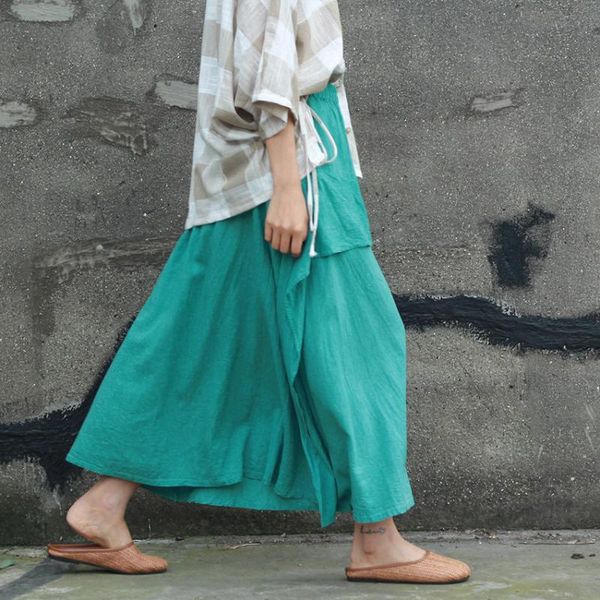 skirts women loose cotton linen irregular ladies solid color elastic waist skirt female spring summer 2021, Black
skirts women loose cotton linen irregular ladies solid color elastic waist skirt female spring summer 2021, Black