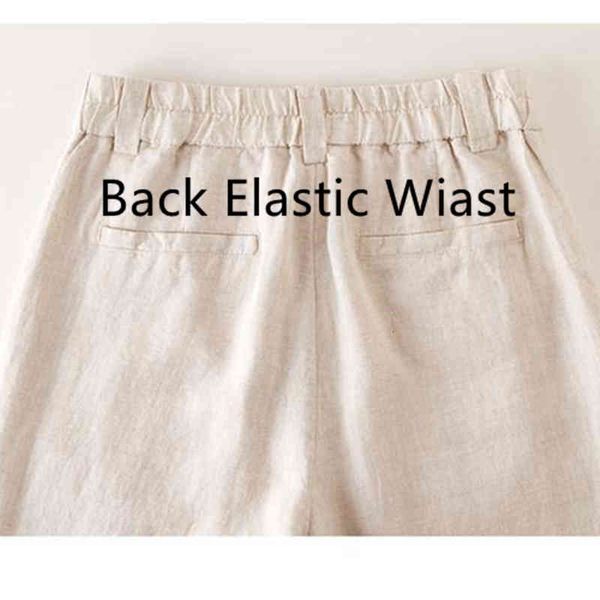 women's pants & capris elastic waist summer women plus size high thin cotton linen wide leg all-matched casual straight trousers 0a4j, Black;white 
women's pants & capris elastic waist summer women plus size high thin cotton linen wide leg all-matched casual straight trousers 0a4j, Black;white