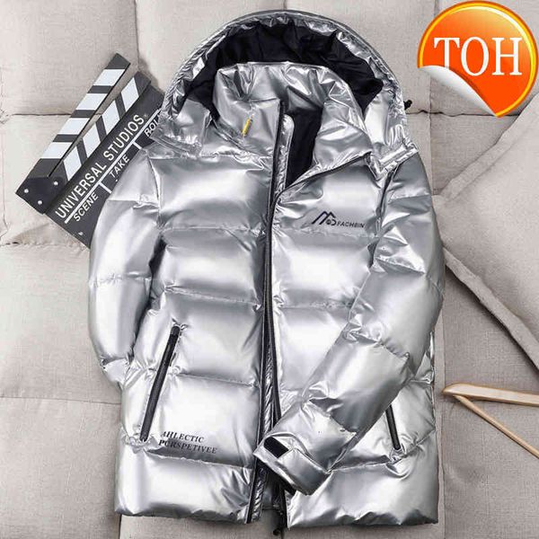 new men down jacket 2021 shiny fabric hooded white duck thick winter warm parka waterproof plus size 4xl, Black
new men down jacket 2021 shiny fabric hooded white duck thick winter warm parka waterproof plus size 4xl, Black