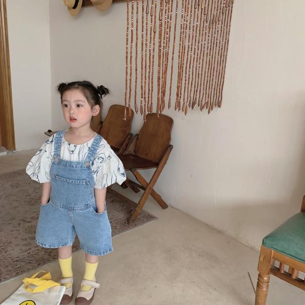jumpsuits children's denim overalls 2021 summer kids girls boys casual loose short jumpsuit toddler baby big pocket, Blue
jumpsuits children's denim overalls 2021 summer kids girls boys casual loose short jumpsuit toddler baby big pocket, Blue