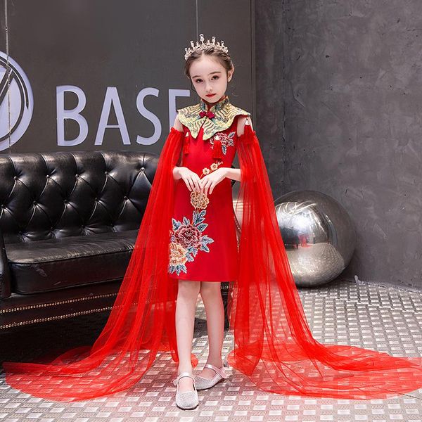 girls fashion red embroidery wedding qipao children princess dresses chinese style dress costumes models catwalk evening ethnic clothing
girls fashion red embroidery wedding qipao children princess dresses chinese style dress costumes models catwalk evening ethnic clothing