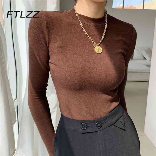 women slim t shirts fashion spring autumn long sleeve bodycon woman streetwear tee shirt 210602, White
women slim t shirts fashion spring autumn long sleeve bodycon woman streetwear tee shirt 210602, White