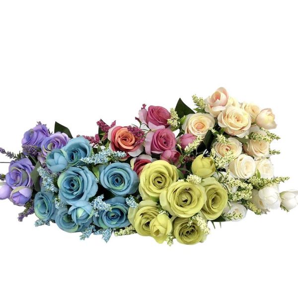 fake flowers home decor plastic flower garden blooming rose bridal bouquet wedding party 8.5 decorative & wreaths
fake flowers home decor plastic flower garden blooming rose bridal bouquet wedding party 8.5 decorative & wreaths
