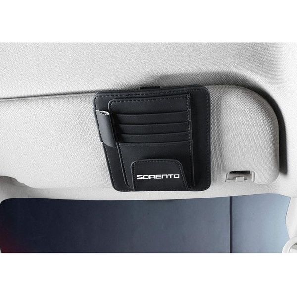 car organizer sun visor multifunction pu leather card package holder glasses pen auto accessories for kia sorento
car organizer sun visor multifunction pu leather card package holder glasses pen auto accessories for kia sorento