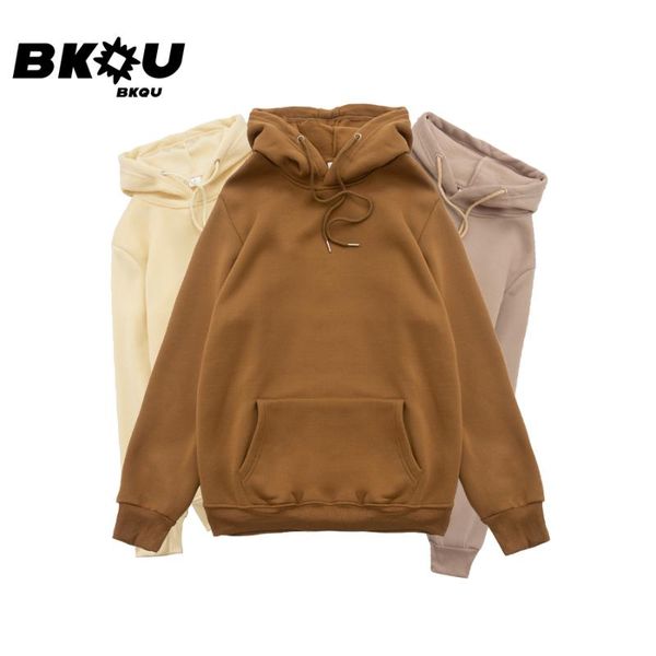 men's hoodies & sweatshirts bkqu brand sweatshirt hoodie fleece warmth oversizesports solid color casual clothing loose jogging suit, Black
men's hoodies & sweatshirts bkqu brand sweatshirt hoodie fleece warmth oversizesports solid color casual clothing loose jogging suit, Black