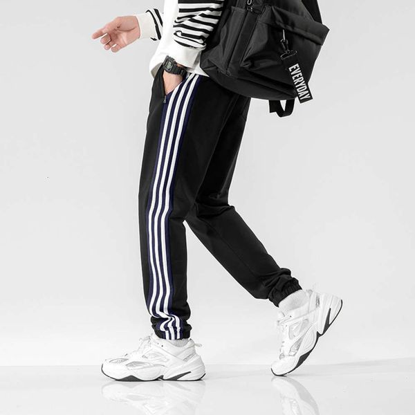 spring and autumn pure cotton pants leggings large casual fashion, Black