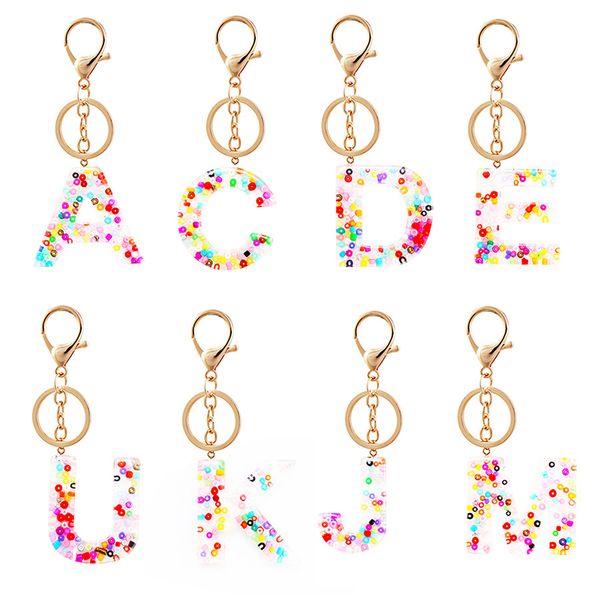 letter keychain trendy creative colorful 26 english letter initial glitter resin charms handbag keyring accessories for women, Slivery;golden
letter keychain trendy creative colorful 26 english letter initial glitter resin charms handbag keyring accessories for women, Slivery;golden