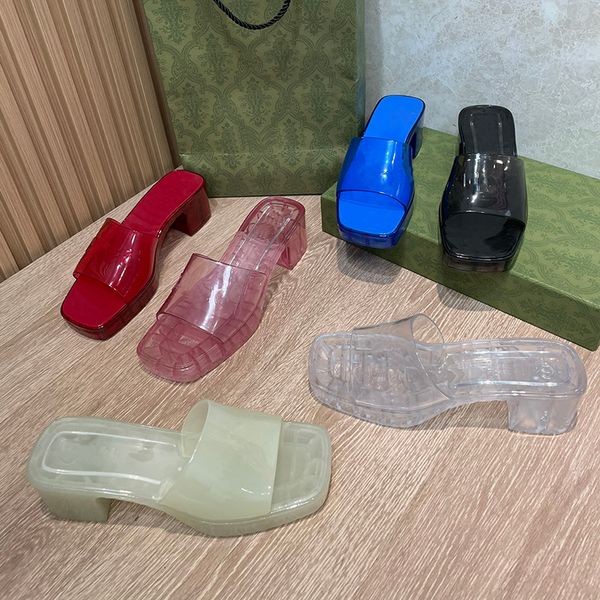 designer heeled jelly slippers chunky heel womens sandals multicolor embossed alphabet slides high heels platform beach flip flops lady shoe, Black
designer heeled jelly slippers chunky heel womens sandals multicolor embossed alphabet slides high heels platform beach flip flops lady shoe, Black
