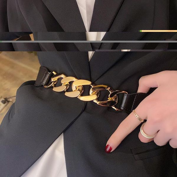 gold chain belt elastic silver metal waist belts for women stretch cummerbunds ladies coat ketting riem waistband, Black;brown
gold chain belt elastic silver metal waist belts for women stretch cummerbunds ladies coat ketting riem waistband, Black;brown