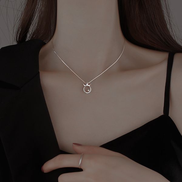 crown necklace new female necklace niche design feeling collarbone chain accessories, Silver
crown necklace new female necklace niche design feeling collarbone chain accessories, Silver