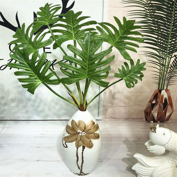 decorative flowers & wreaths artificial plant tropical palm plastic tree real touch fake branch green leaves for home party decoration
decorative flowers & wreaths artificial plant tropical palm plastic tree real touch fake branch green leaves for home party decoration