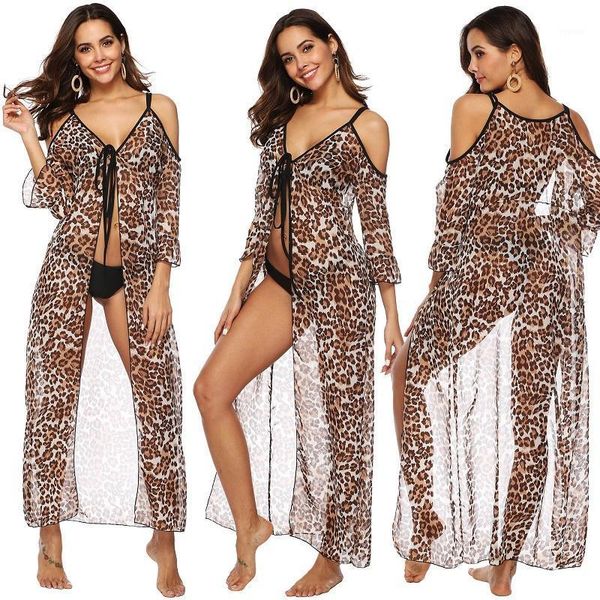 summer bikini cover up chiffon leopard swimsuit beach kaftan dress women sarong cover-ups bathing suit wear tunic women's swimwear, White;black
summer bikini cover up chiffon leopard swimsuit beach kaftan dress women sarong cover-ups bathing suit wear tunic women's swimwear, White;black