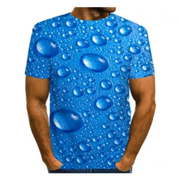 men's t-shirts fashion short-sleeved round neck t-shirt creative cross-border explosion raindrops 3dt screen printing, White;black
men's t-shirts fashion short-sleeved round neck t-shirt creative cross-border explosion raindrops 3dt screen printing, White;black