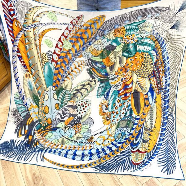 scarves feather printing scarf 30% silk 70% cashmere blended pashmina hand rolled edges shawl wrap 140*140cm 55''x55'', Blue;gray
scarves feather printing scarf 30% silk 70% cashmere blended pashmina hand rolled edges shawl wrap 140*140cm 55''x55'', Blue;gray