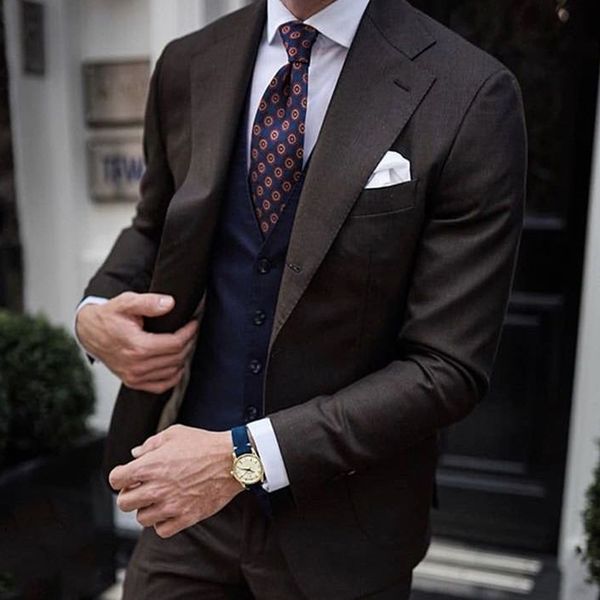 men's suits & blazers dark brown men set slim fit for dinner party business wedding tuxedo 3 piece groom fashion costume jacket vest wi, White;black
men's suits & blazers dark brown men set slim fit for dinner party business wedding tuxedo 3 piece groom fashion costume jacket vest wi, White;black