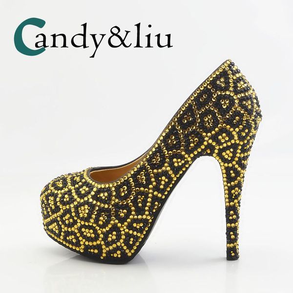 dress shoes large size gold leopard wedding crystal rhinestone bridal pumps handemande for reception party banquet evening, Black
dress shoes large size gold leopard wedding crystal rhinestone bridal pumps handemande for reception party banquet evening, Black