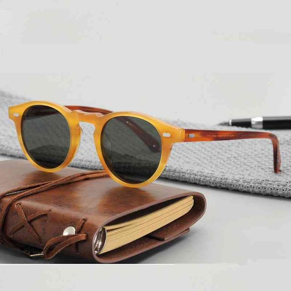 sunglasses women gregory peck acetate sun retro round frame ov5186 men polarized vintage eyeglasses driving glasses, White;black
sunglasses women gregory peck acetate sun retro round frame ov5186 men polarized vintage eyeglasses driving glasses, White;black