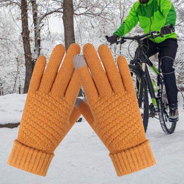 cycling gloves 1pair men thicken knitted for phone screen male winter autumn warm wool cashmere solid woman, Black
cycling gloves 1pair men thicken knitted for phone screen male winter autumn warm wool cashmere solid woman, Black