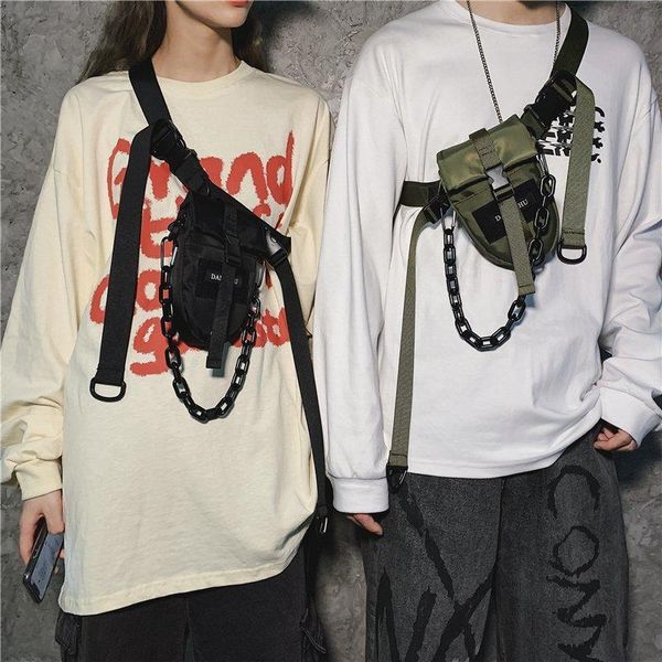 hip-hop function tactical bag nylon waist personality street chest designer brand crossbody woman fanny pack bags
hip-hop function tactical bag nylon waist personality street chest designer brand crossbody woman fanny pack bags