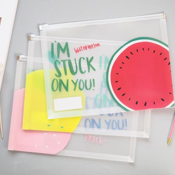 business card files fruit a5 file holder standard transparent pvc loose-leaf pouch with self-styled zipper filing product 12 pcs
business card files fruit a5 file holder standard transparent pvc loose-leaf pouch with self-styled zipper filing product 12 pcs
