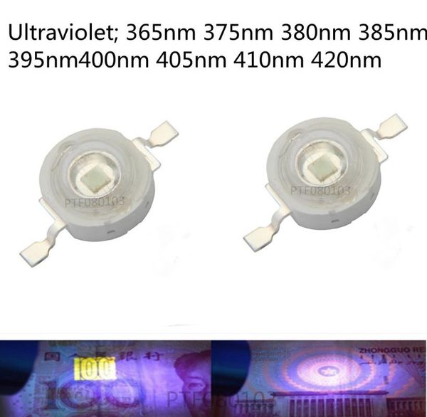 light beads 3w uv purple led ultraviolet bulbs lamp chips 365nm 375nm 380nm 385nm 395nm 400nm 405nm 410nm 420nm high power
light beads 3w uv purple led ultraviolet bulbs lamp chips 365nm 375nm 380nm 385nm 395nm 400nm 405nm 410nm 420nm high power
