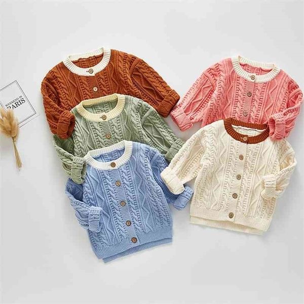 girls boys cardigan sweater fashion children coat casual spring baby thicken kids infant clothes outerwear 0-3t 210521, Blue
girls boys cardigan sweater fashion children coat casual spring baby thicken kids infant clothes outerwear 0-3t 210521, Blue