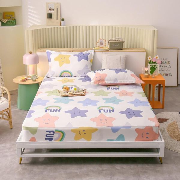 sheets & sets pure cotton fitted sheet star bedding tiwn king elastic bed rubber band mattress cover protector cartoon case
sheets & sets pure cotton fitted sheet star bedding tiwn king elastic bed rubber band mattress cover protector cartoon case