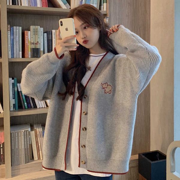 women's sweaters deep v-neck solid female knit woman's lantern sleeve woman cardigans cartoon print ladies sweater with single bre, White;black
women's sweaters deep v-neck solid female knit woman's lantern sleeve woman cardigans cartoon print ladies sweater with single bre, White;black