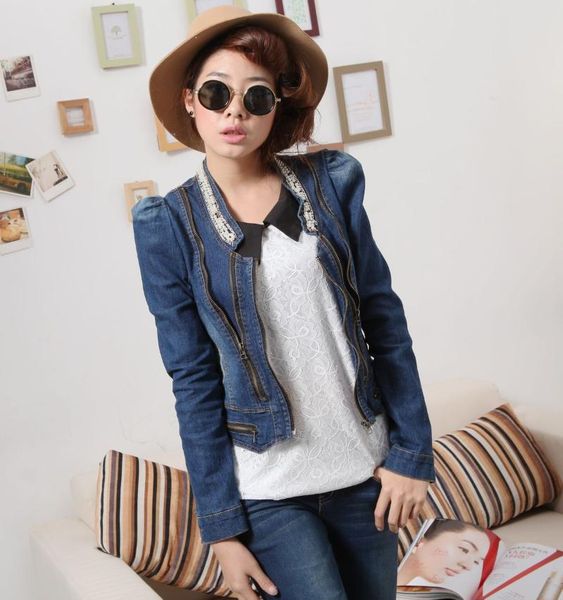 women's jackets arrival autumn winter outwear women coat jeans jacket denim slim short down abrigos mujer roupas, Black;brown
women's jackets arrival autumn winter outwear women coat jeans jacket denim slim short down abrigos mujer roupas, Black;brown