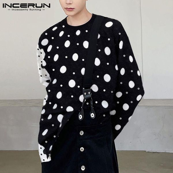 men's t-shirts men t shirt polka dot print patchwork 2021 o neck long sleeve clothing streetwear loose fashion casual tee incerun 5xl, White;black
men's t-shirts men t shirt polka dot print patchwork 2021 o neck long sleeve clothing streetwear loose fashion casual tee incerun 5xl, White;black