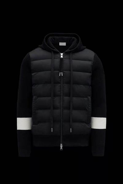 monclair knitted panel mens down jacket europe and american style designers men s clothing size s, Black
monclair knitted panel mens down jacket europe and american style designers men s clothing size s, Black