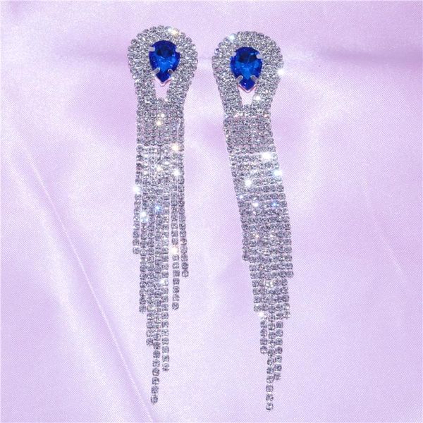 dangle & chandelier silver color rhinestone crystal long tassel earrings for women bridal drop dangling brincos wedding jewelry
dangle & chandelier silver color rhinestone crystal long tassel earrings for women bridal drop dangling brincos wedding jewelry