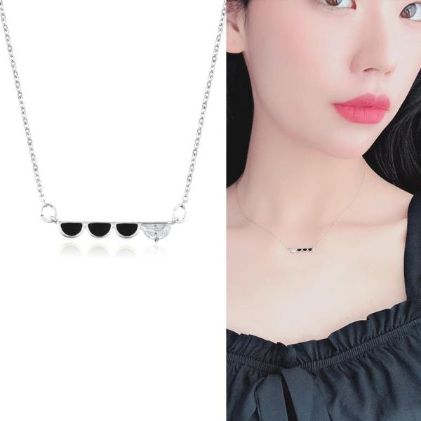 pendant necklaces tiny chain for girls chic cz pendants women's statement initial jewelry gifts collares de moda 2021 cn65, Silver
pendant necklaces tiny chain for girls chic cz pendants women's statement initial jewelry gifts collares de moda 2021 cn65, Silver