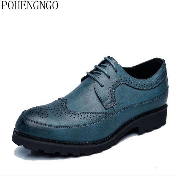 dress shoes 2021 retro bullock design men formal blue leather brogue elegant classic business wedding social mens, Black
dress shoes 2021 retro bullock design men formal blue leather brogue elegant classic business wedding social mens, Black